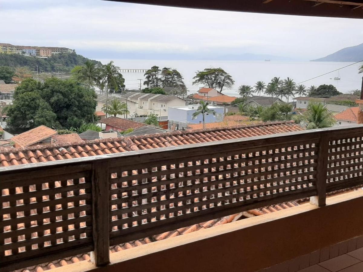 Casa Na Praia Litoral Norte Com Vista Para O Mar Perto Do Centro Sao Sebastiao  Esterno foto