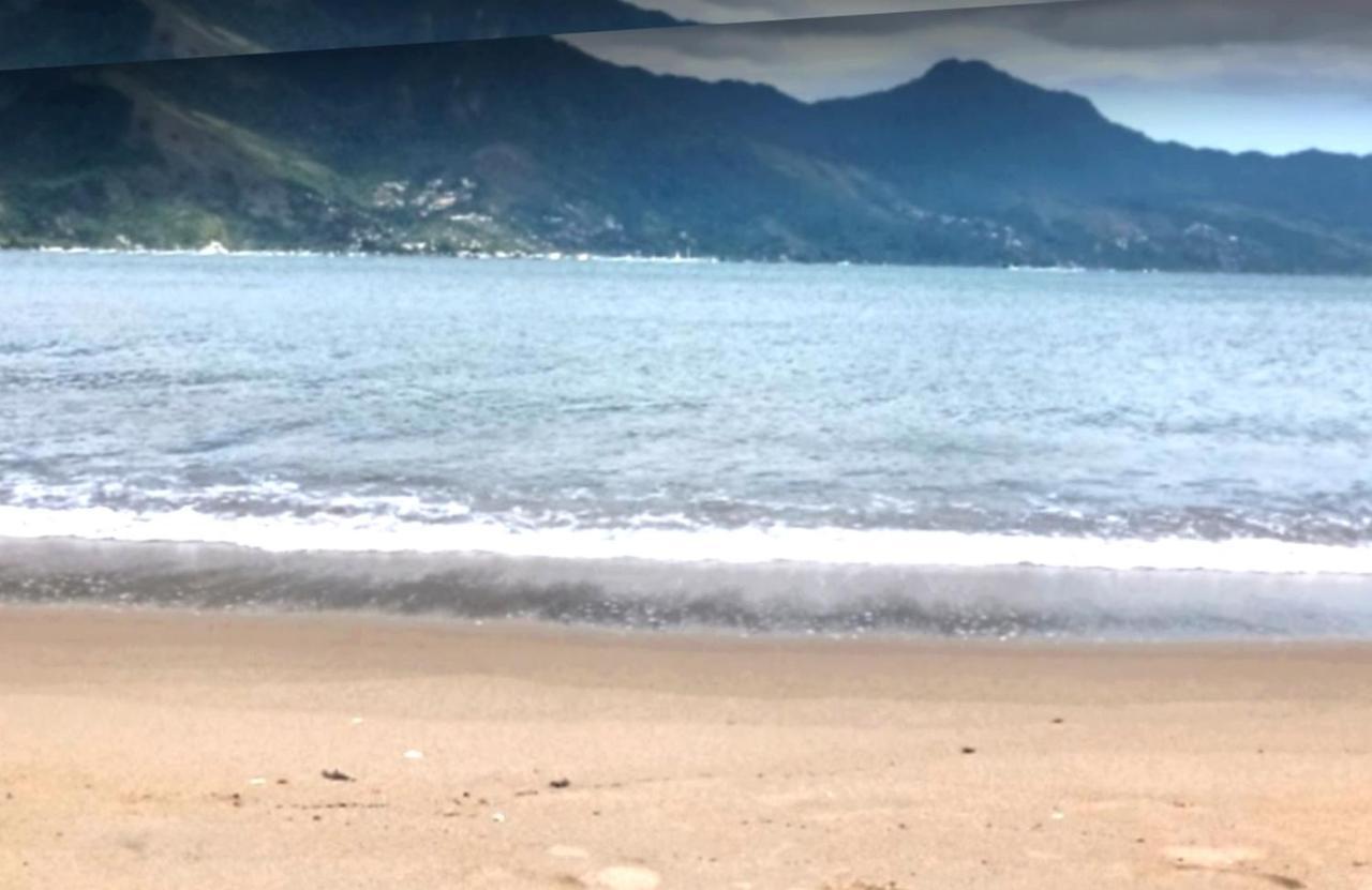 Casa Na Praia Litoral Norte Com Vista Para O Mar Perto Do Centro Sao Sebastiao  Esterno foto