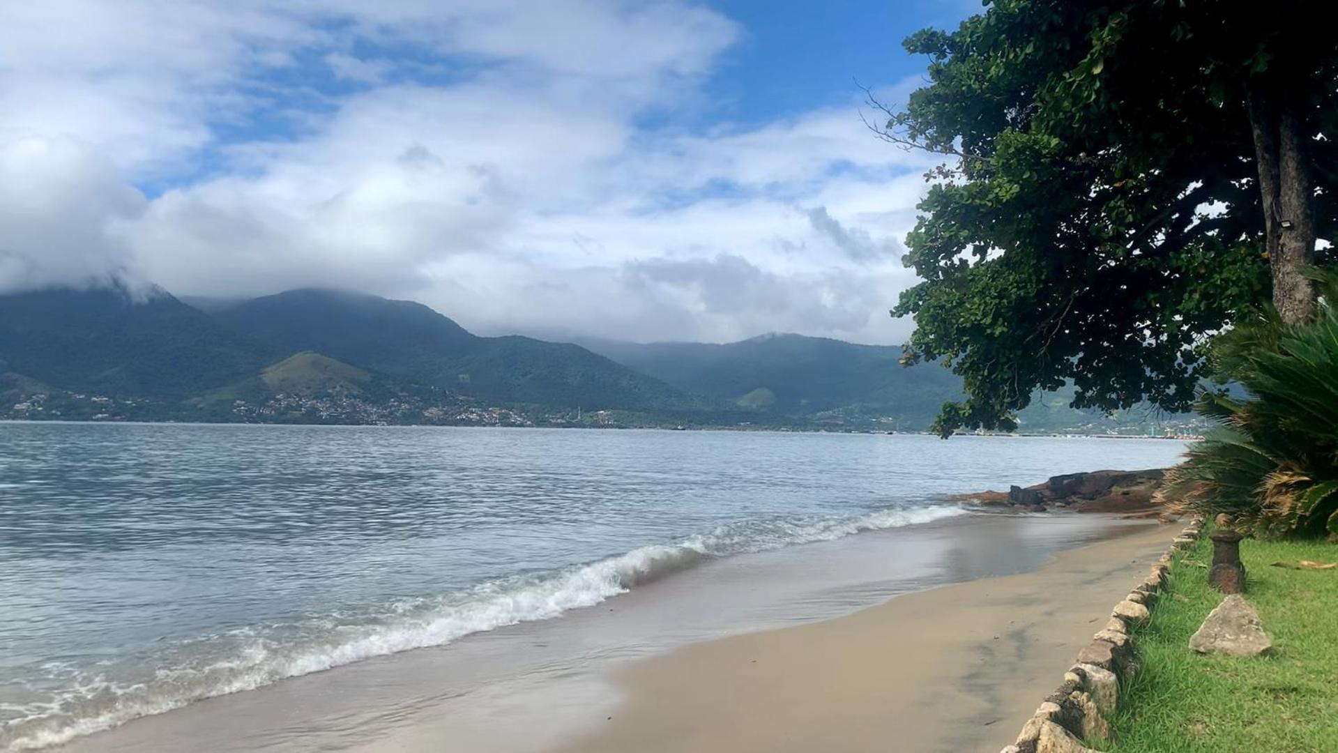 Casa Na Praia Litoral Norte Com Vista Para O Mar Perto Do Centro Sao Sebastiao  Esterno foto