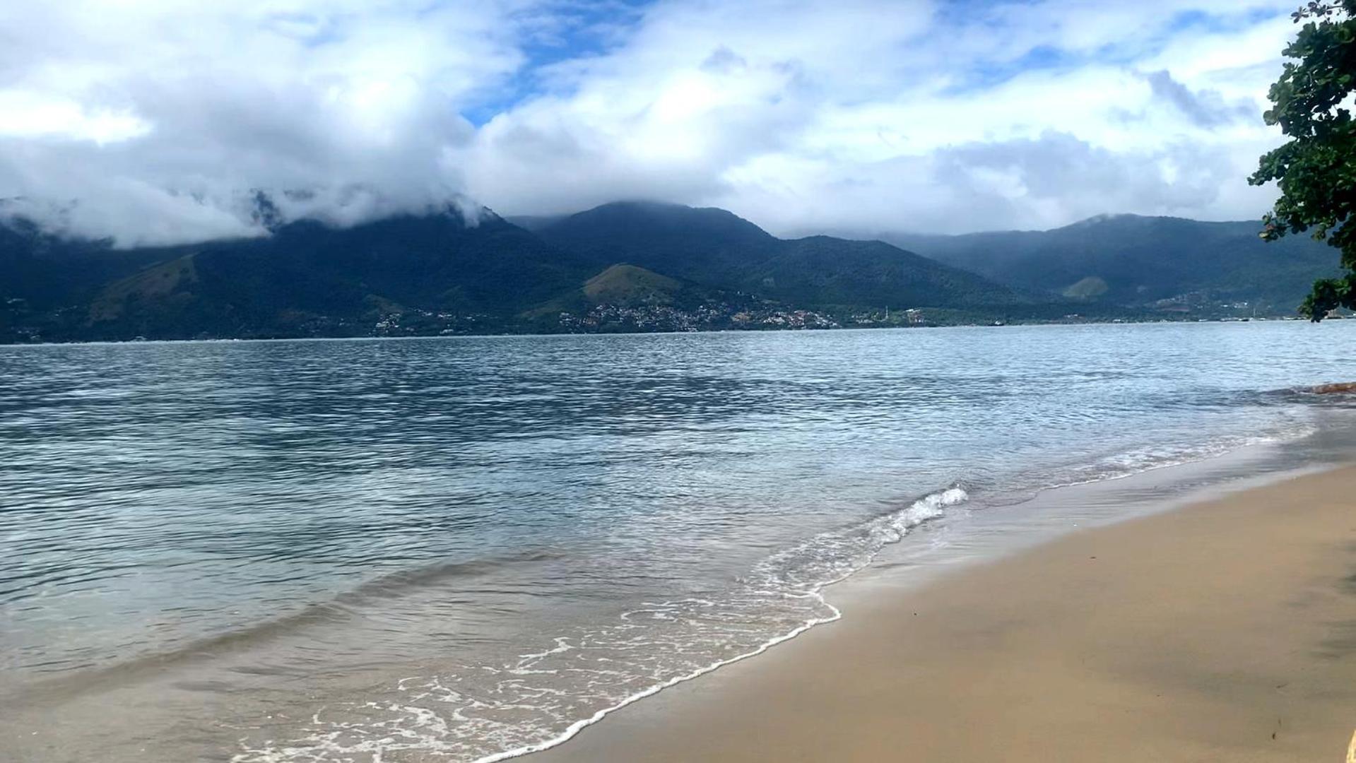 Casa Na Praia Litoral Norte Com Vista Para O Mar Perto Do Centro Sao Sebastiao  Esterno foto
