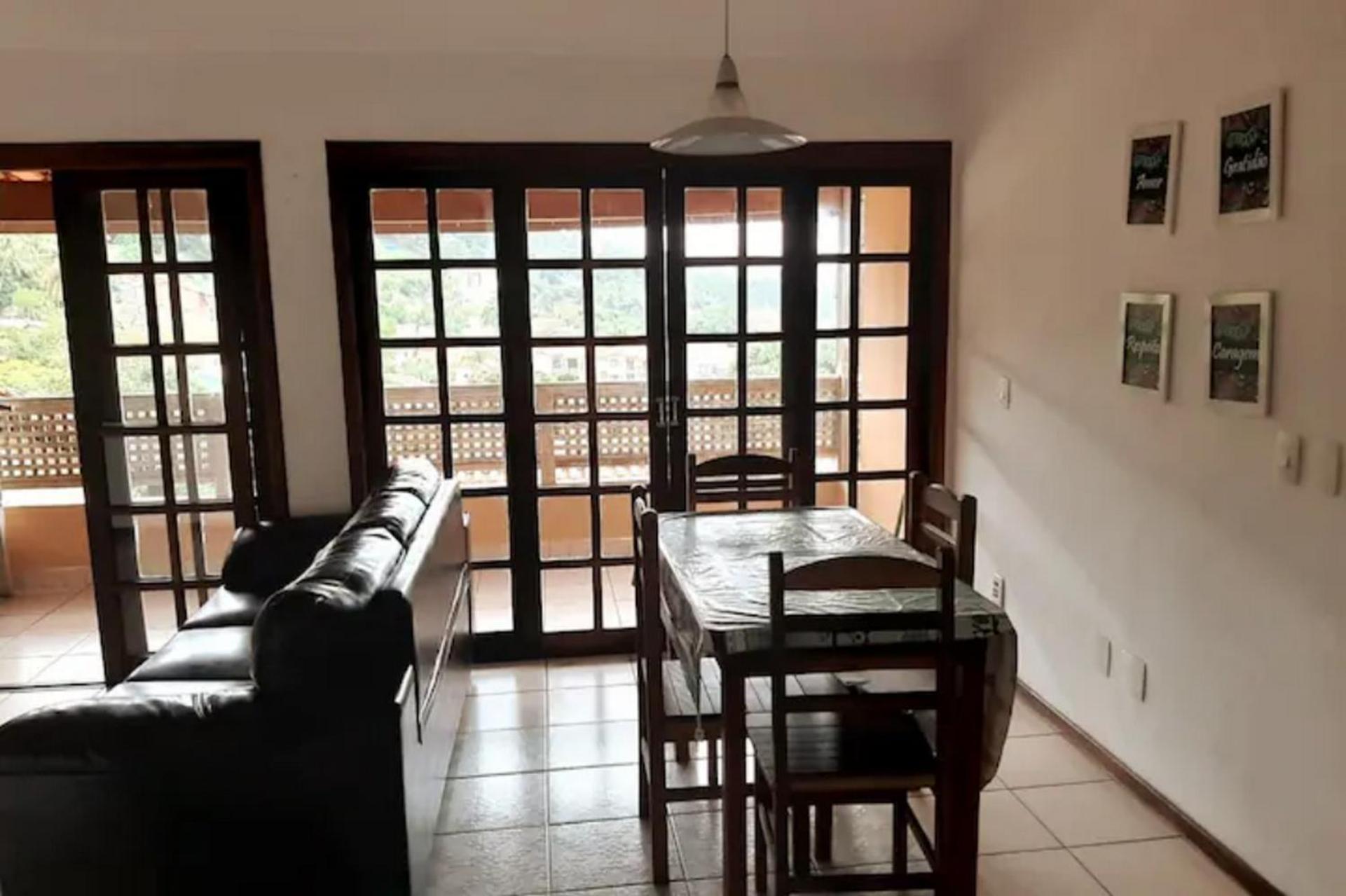 Casa Na Praia Litoral Norte Com Vista Para O Mar Perto Do Centro Sao Sebastiao  Esterno foto
